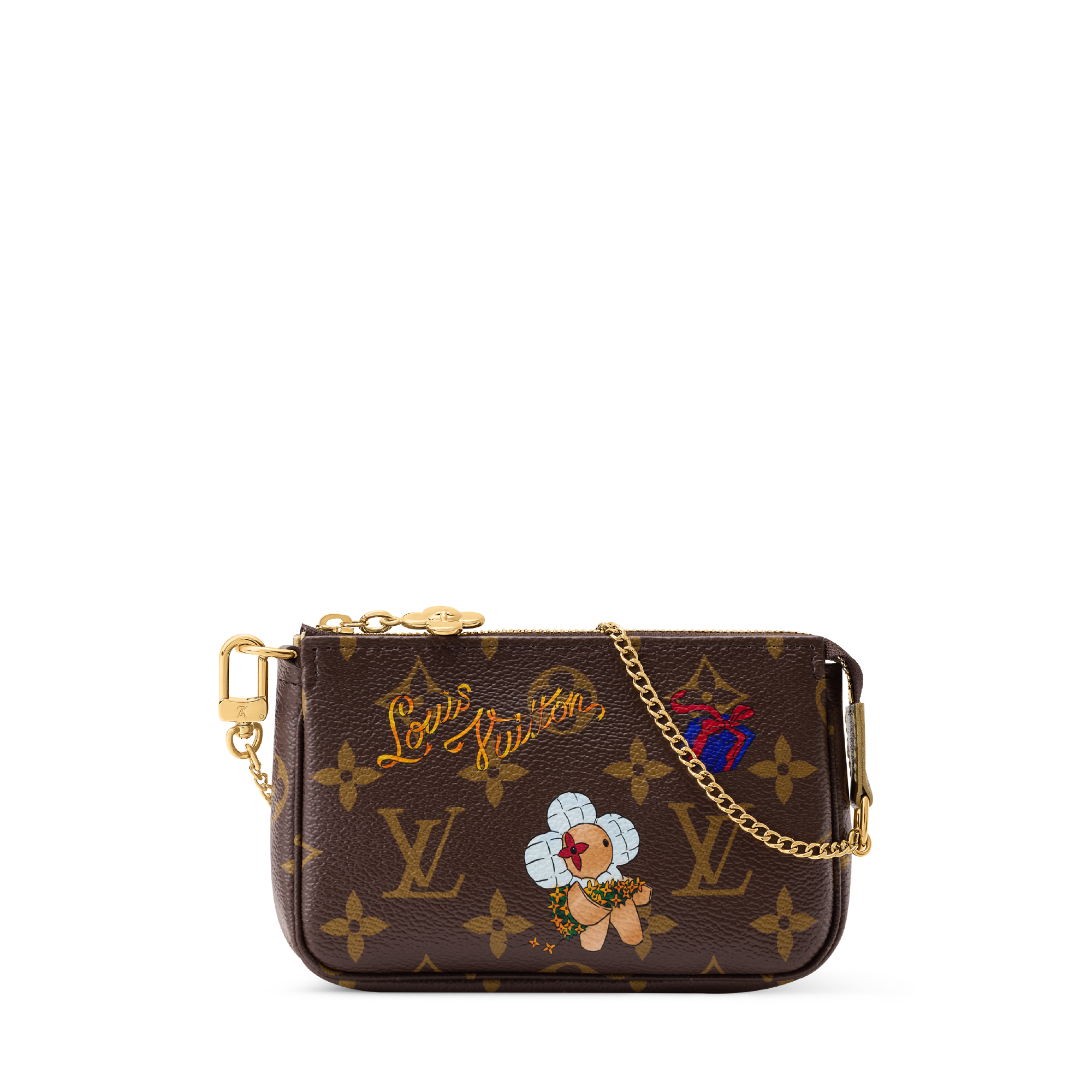 LOUIS VUITTON エピレザー シリンダー型ミニポーチ Bolsa Mini Pochette Accessoires Monogram - Carteiras | LOUIS VUITTON ®